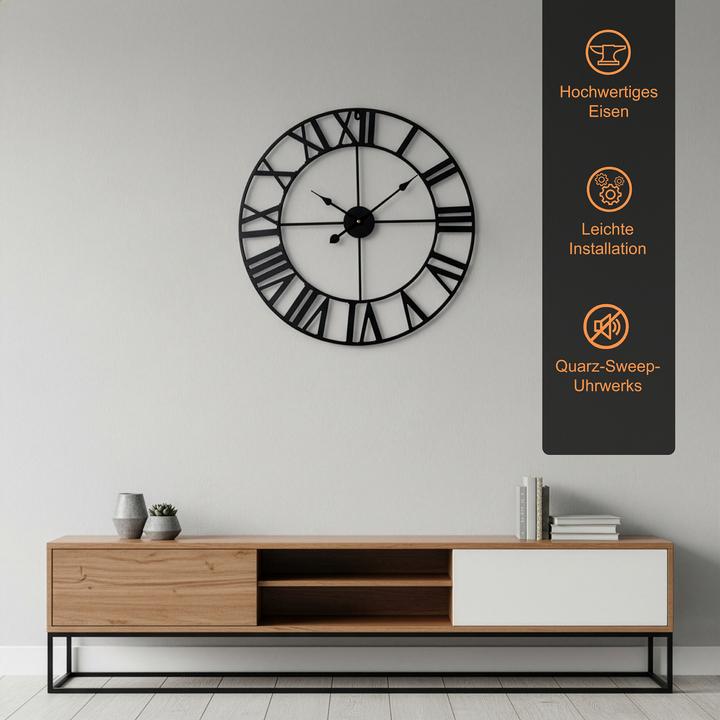 Actual product image Relaxdays wall clock (60 cm)