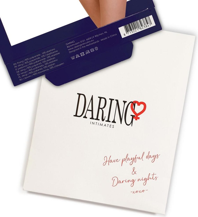 Produktbild Daring Intimates Jane crotchless thong panty S/M (S, M)