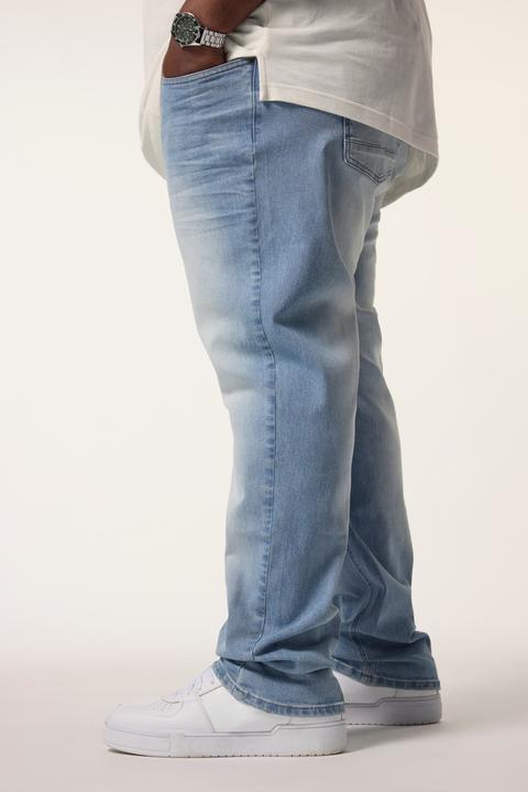 Actual product image Sthuge jeans, stomach fit, modern straight fit, 5-pocket, bleached denim, up to size 72 (52)