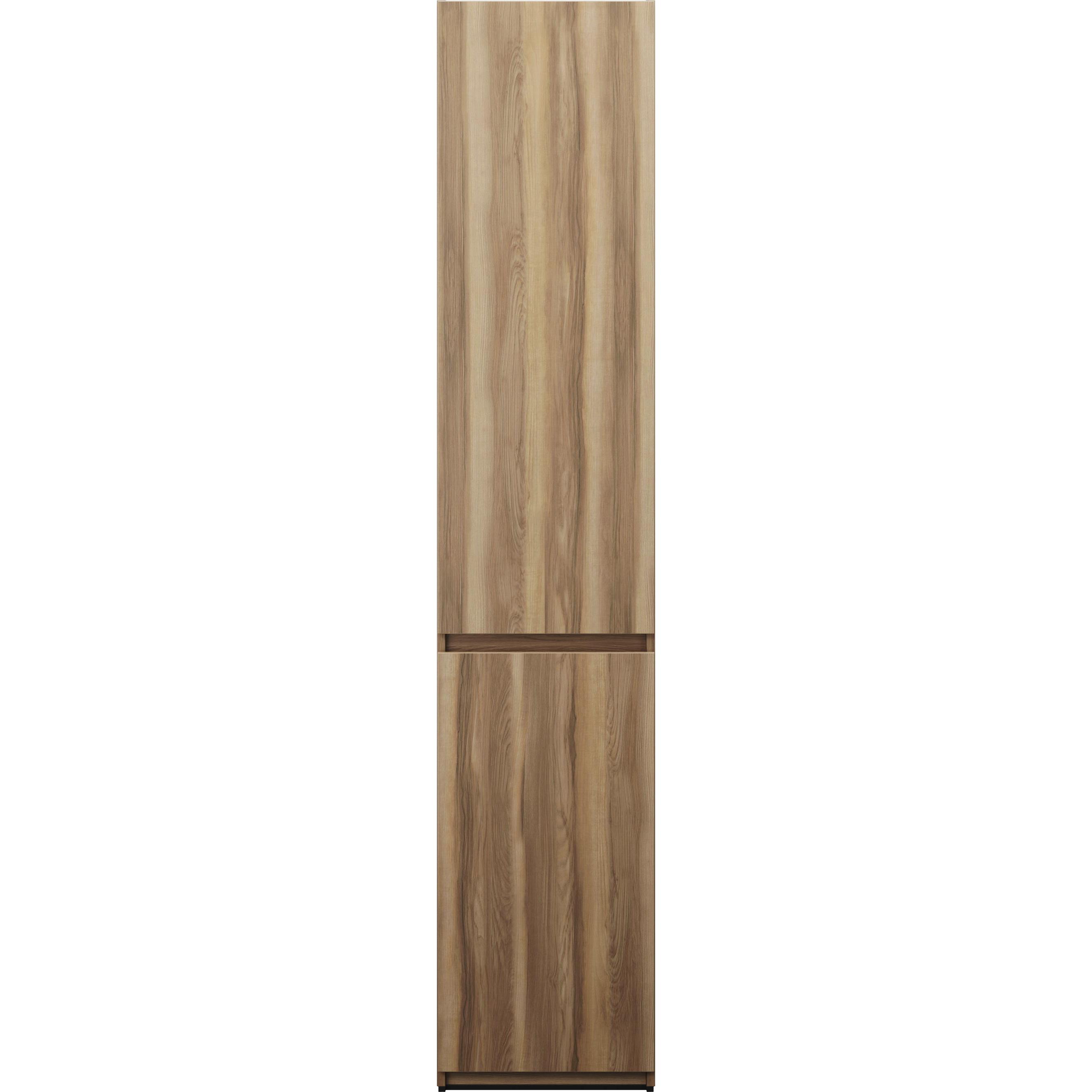 burgbad, Badezimmerschrank, Lin20 Hochschrank Bodenstehend mit 2 Türen, Tiefe 245mm, Türanschlag links, 400x245x2000mm