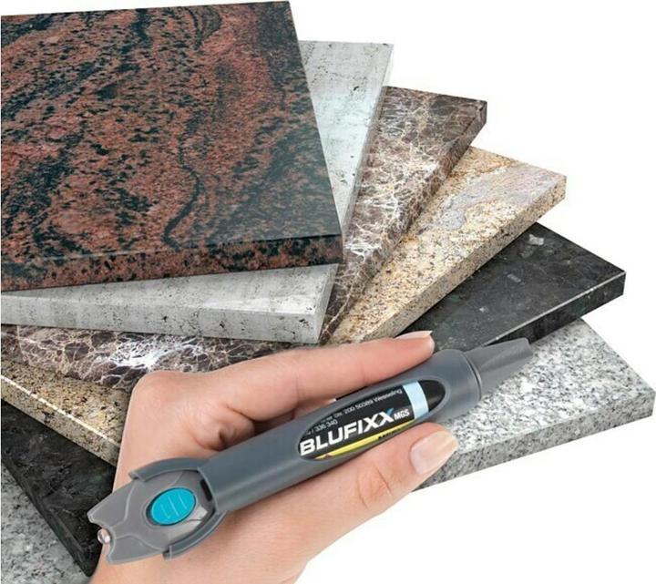 Productafbeelding Blufixx Set metaal, glas + steen (5 g)