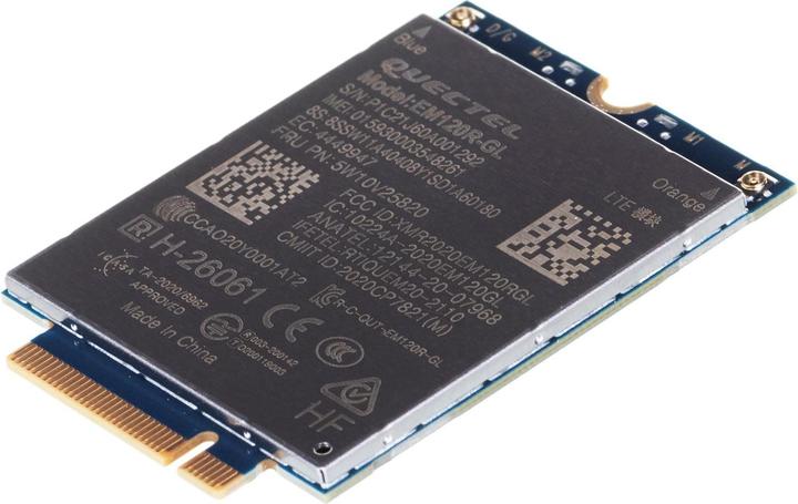Productafbeelding Lenovo Module ThinkPad Quectel SDX24 EM120R-GL CAT12 PCIe (LTE) (M.2 Een sleutel)
