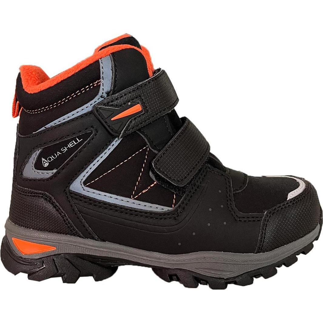Lee Cooper, Jungen, Sneaker, Kinder Schuhe Schwarz-Orange LCJ-23-01-2060K 30, Orange, Schwarz, (30)