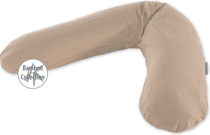 Actual product image Theraline Nursing pillow "The Original" with micro pearl filling incl. cover 190 cm (190 cm)