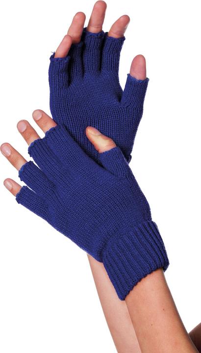 Produktbild Wilbers Fingerlose Strickhandschuhe blau