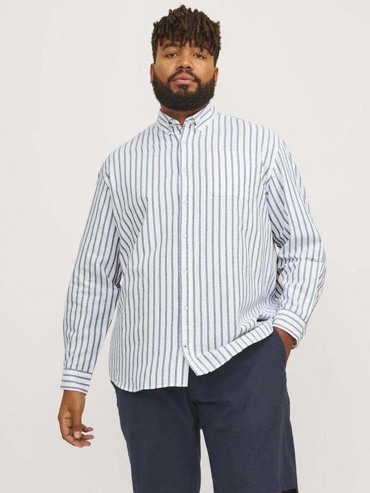 Produktbild Jack & Jones Plus Size Slim Fit Freizeithemd Freizeithemd (3XL)