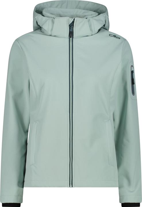 Actual product image CMP Campagnolo Women's Softshell Jacket Zip Hood (42, L)