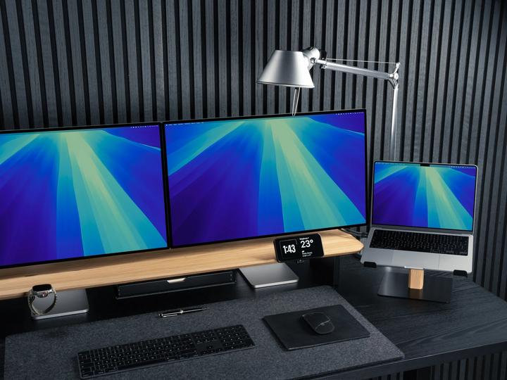 Immagine prodotto Balolo Laptopständer Eiche