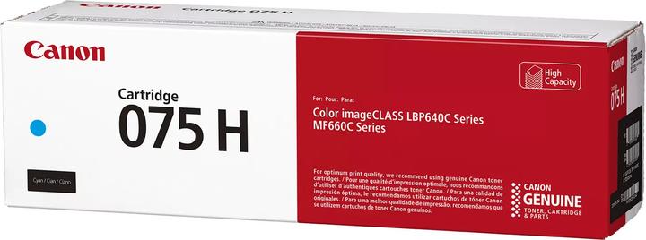 Actual product image Canon Toner Cartridge 075 H C cyan (C)