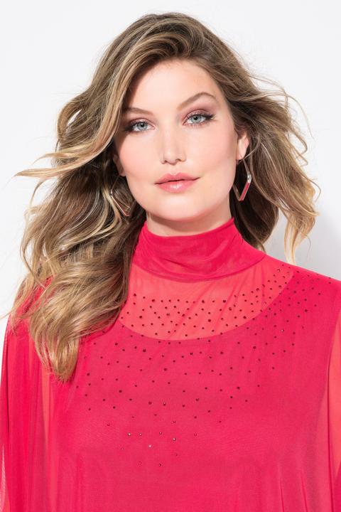 Actual product image Miamoda Bluse, oversized, Mesh, Glitzersteinchen, Top (54)