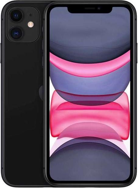 Image du produit Trant.ch iPhone 11 (64 Go, Noir, 6.10", 12 Mpx, SIM + eSIM, B / Très bon)