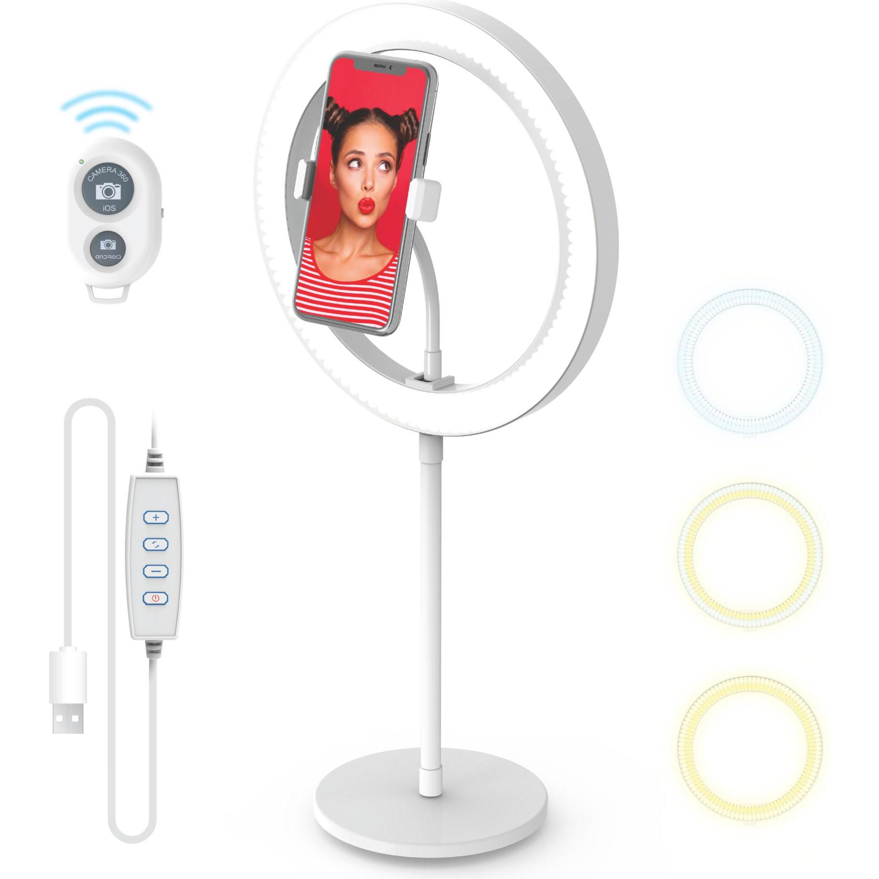 DigiPower 10" LED-Ringlicht-Kit (Ringlicht) (DP-VRLK10)