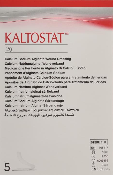 Actual product image Kaltostat tamponades