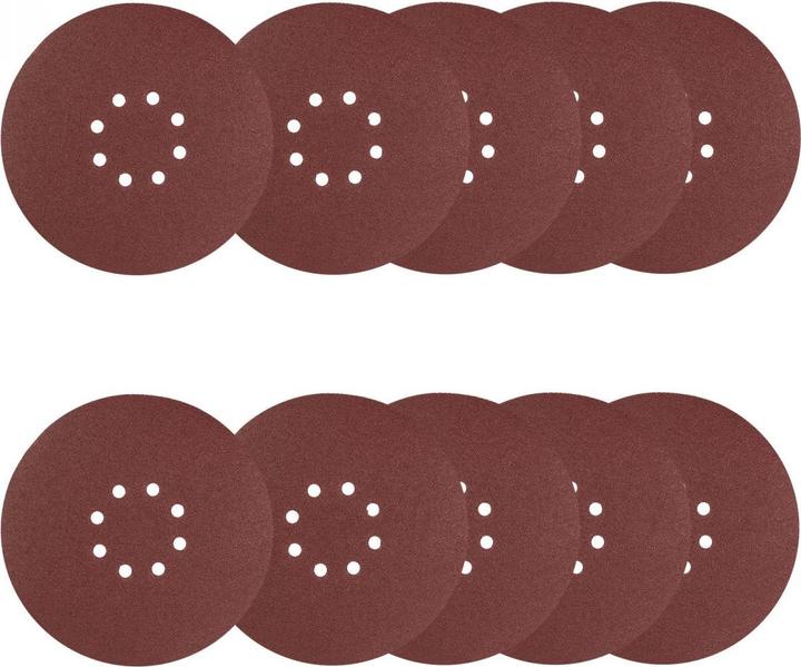 Produktbild Dema Schleifscheiben Set 10 Stk. P60 Ø 225 mm für Deckenschleifer Art. 25059 (P60)