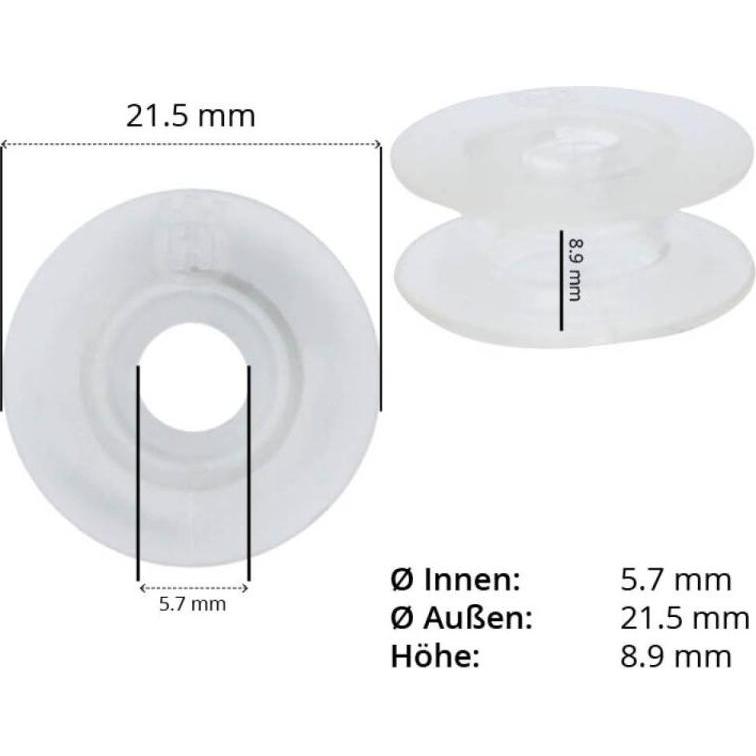 Husqvarna Confezione da 10 bobine, Accessori cucito