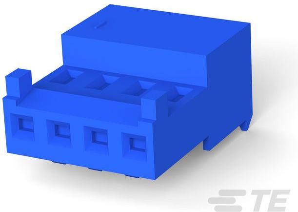 Produktbild TE Connectivity Header,MTA100,straight,2.54mm,4way