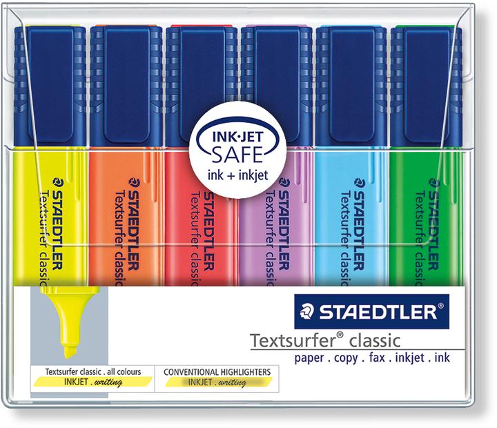 Productafbeelding Staedtler Tekstsurfer klassieker 364 (Veelkleurig, 5 mm, 6 x)
