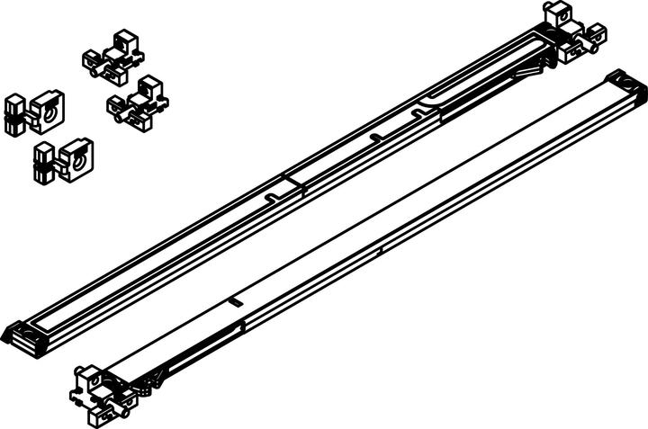 Produktbild HAWA Dämpfeinzug Combino 50 H MS/FS