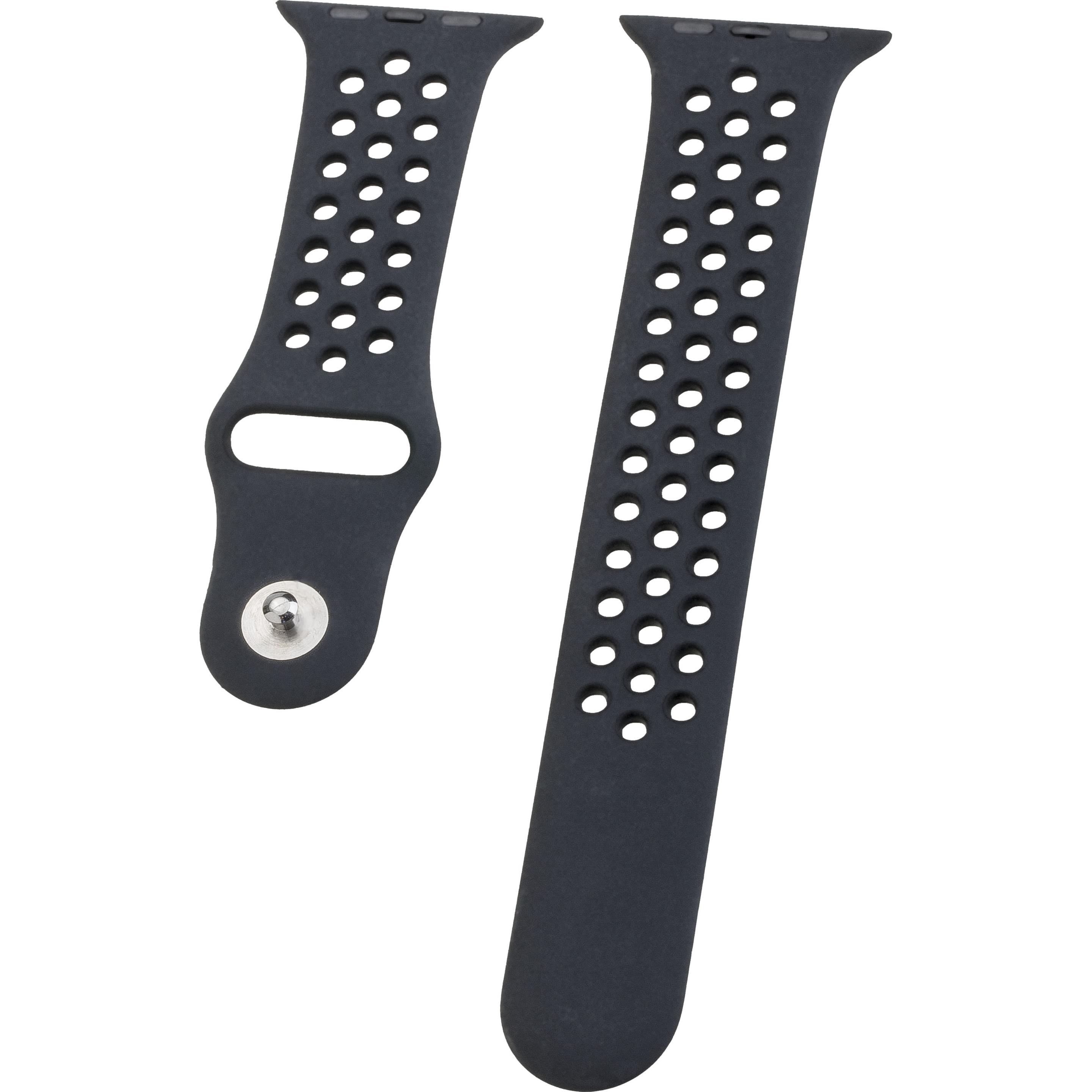 Peter Jäckel WATCH BAND für Apple Watch Ultra 49mm/ Watch 45/44mm (Series 4 - 9)/ 42mm (Series 1 - 3 (Silikon, Watch 42m...