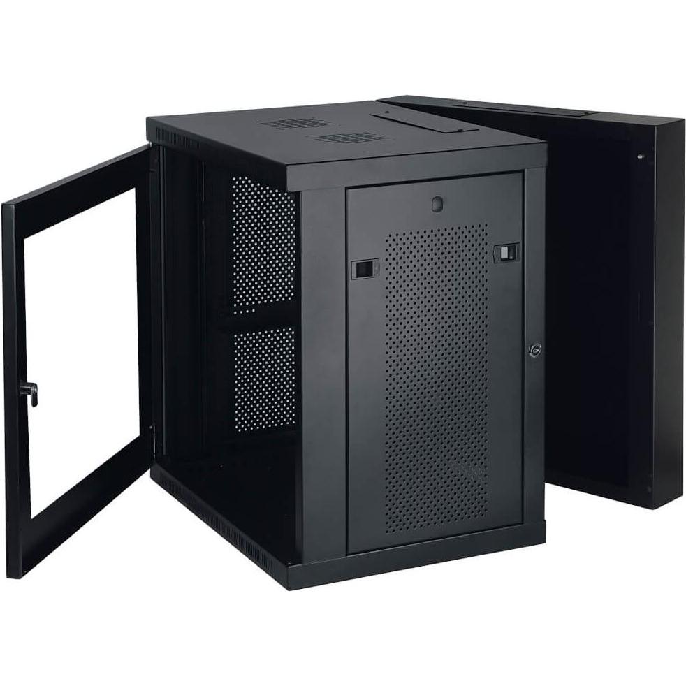 Thumbnail - Eaton 12u Wall Mount Rack Enclosure (12 HE, 19 Zoll Rack), Serverschrank, Schwarz