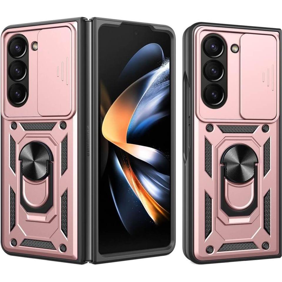 Cover-Discount Galaxy Z Fold6 - Armor Case mit Kickstand (Samsung Galaxy Z Fold6), Smartphone Hülle, Rosa
