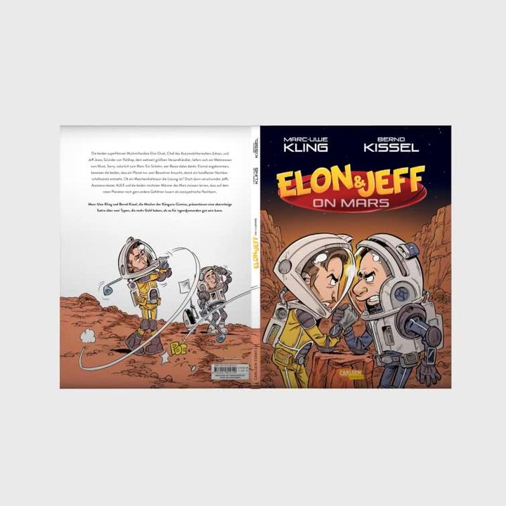 Produktbild Elon & Jeff on Mars (Spin-off zu den Känguru-Comics) (Deutsch, Bernd Kissel, Marc-Uwe Kling, 2025)
