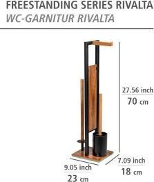 Actual product image Wenko Stand WC set Rivalta