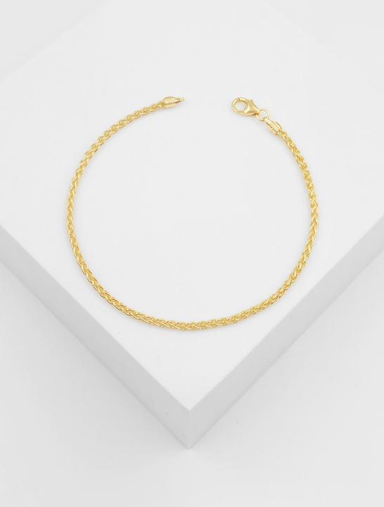 Image du produit Muau Tresse (19 cm, Or jaune 750/18K)