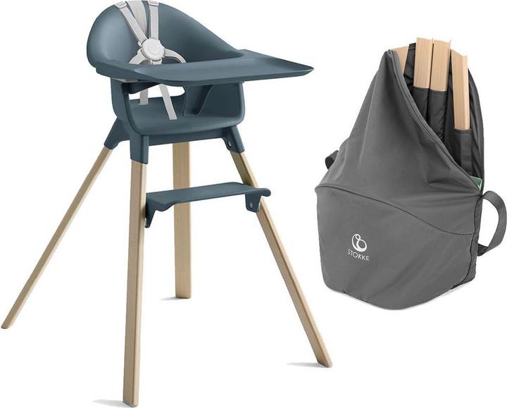 Actual product image Stokke Clikk High Chair incl. Travel Bag (Highchair)