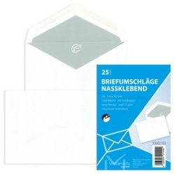 Produktbild Mailmedia Briefumschlag Offset weiá, C6, ohne Fenster (162 x 114 mm, 100 x)
