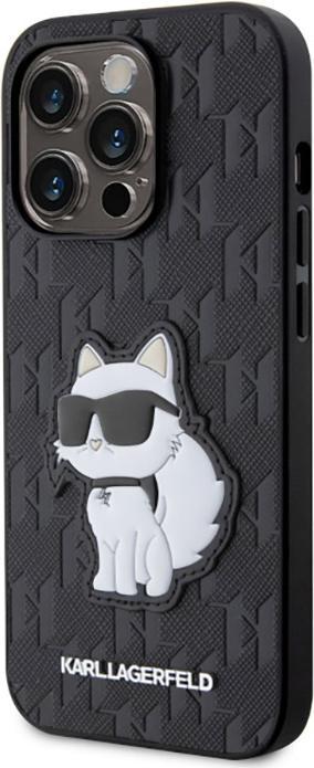 Produktbild Karl Lagerfeld iPhone 14 Pro Max 6.7 Saffiano Monogram Choupette (Apple iPhone 14 Pro Max)