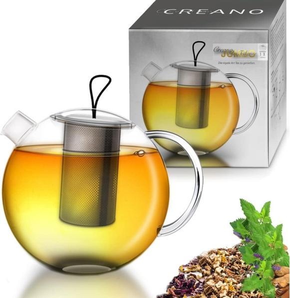 Produktbild Creano Glas-Teekanne Jumbo 1,0L (1 l)