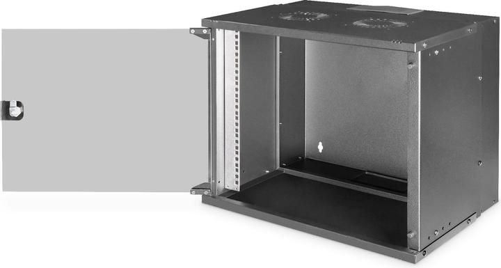 Produktbild Digitus 19" 9HE Wandgehäuse, SOHO PRO 459 x 540 x 400 mm, schwarz (9 HE, 19 Zoll Rack)