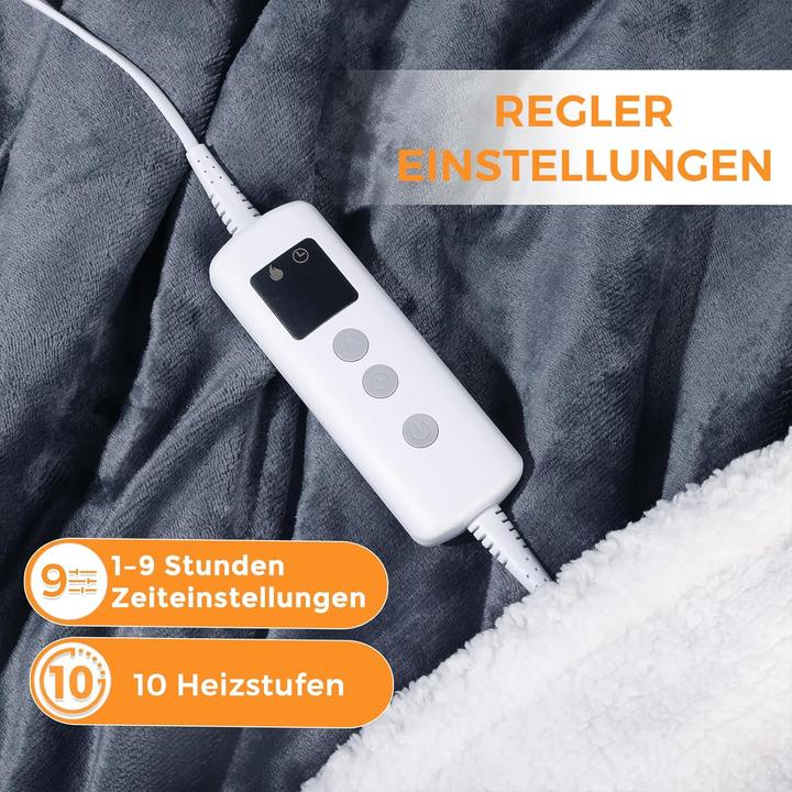Image du produit Proaller Heizdecke mit Timer & Auto-Abschaltung (180 x 130 cm)