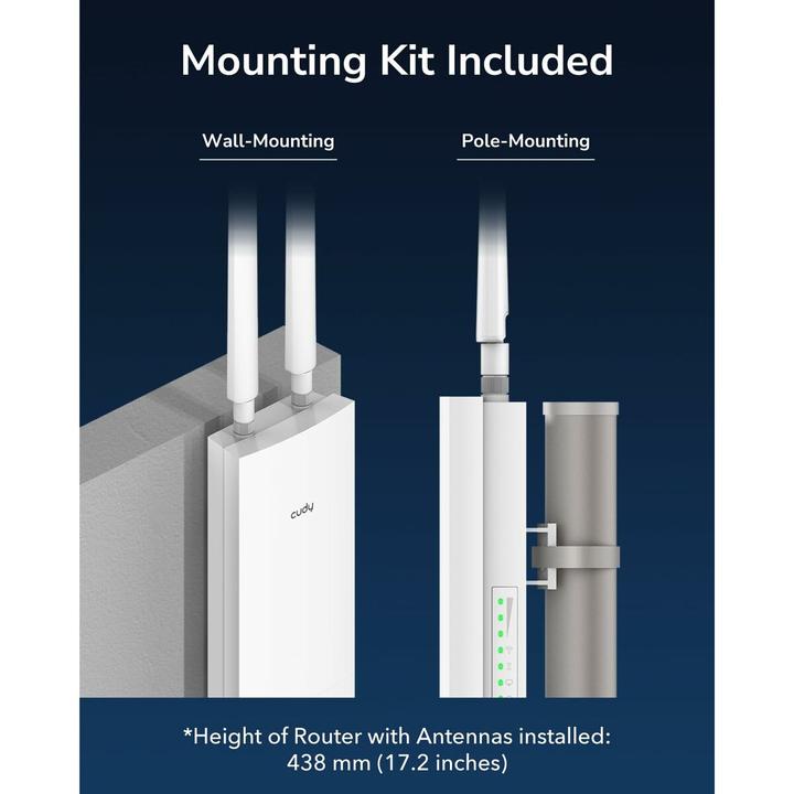 Immagine prodotto Cudy Access Point AP1300 Outdoor AP Gigabit AC1200 Outdoor (867 Mbit/s)
