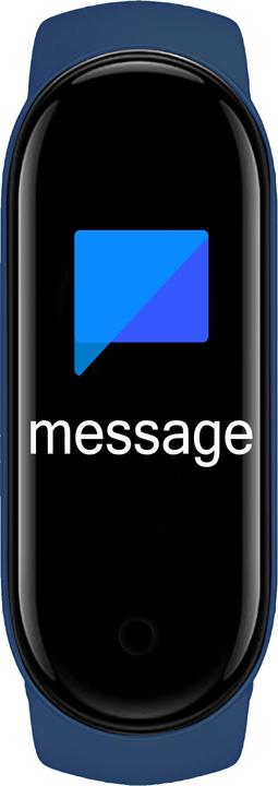 Produktbild PhoneLook Active Fitness Tracker M7 Intelligentes Sportarmband Smart Watch Bluetooth Dunkelblau