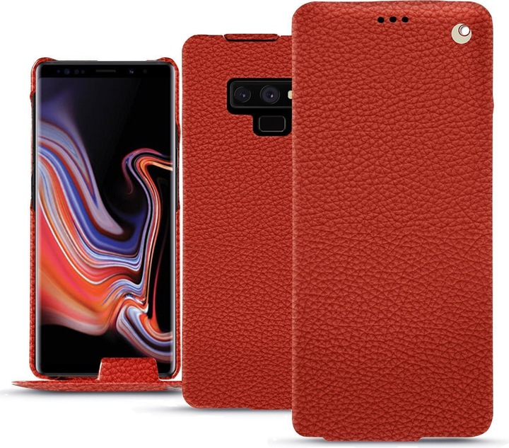 Actual product image Noreve Leather cover vertical (Samsung Galaxy Note 9)