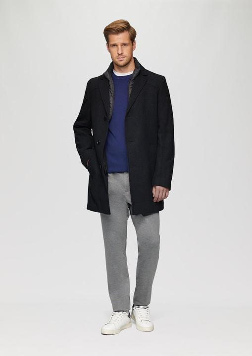 Actual product image S.Oliver Outdoor-Mantel Wattierter Wollmix-Mantel mit herausnehmbarem Stepp-Einsatz