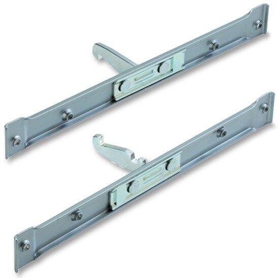Actual product image Peka Metall Front bracket set for tubular frame tall cabinet (1 pcs.)