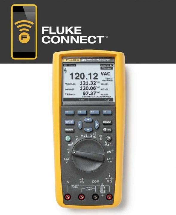 Actual product image Fluke Hand-held multimeter (CAT III 1000V, CAT IV 600V)