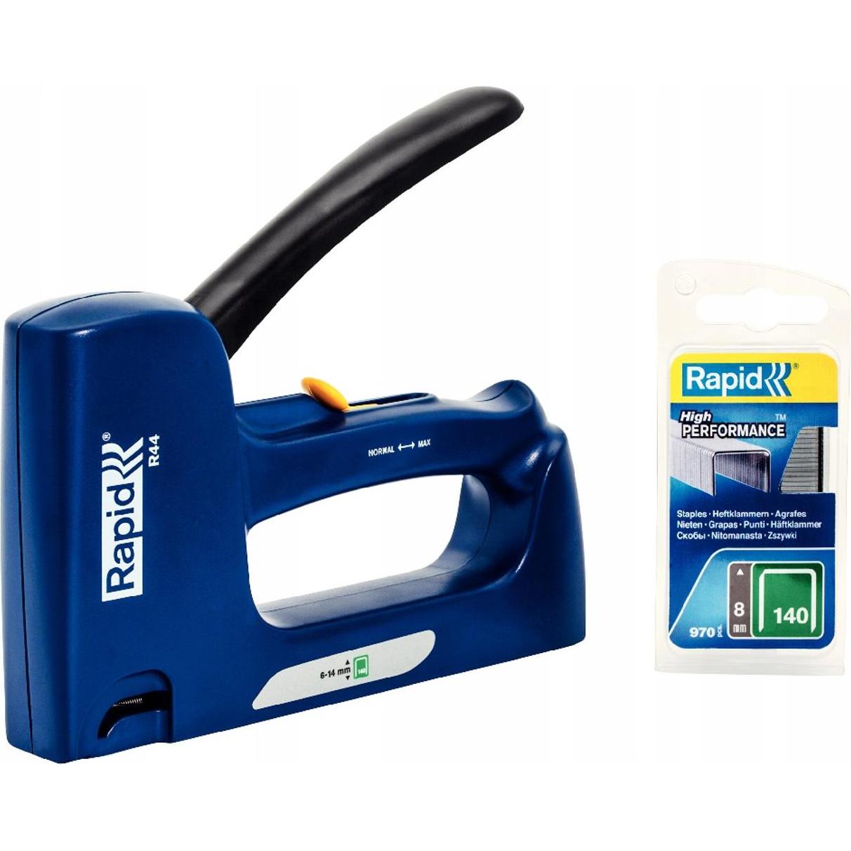 Rapid, Tacker + Nagelpistole, zszywacz ręczny abs r44 dual blister