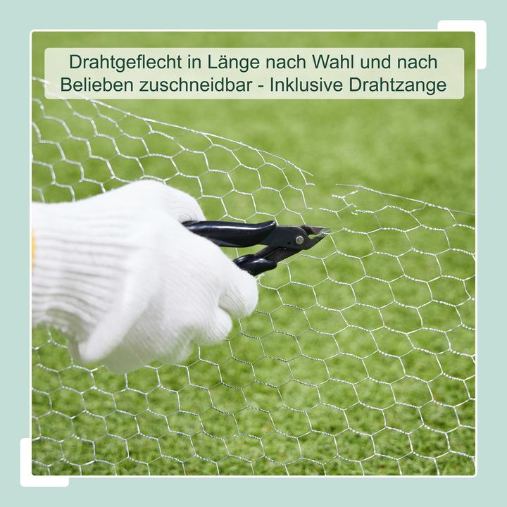 Actual product image Relaxdays Wire fence