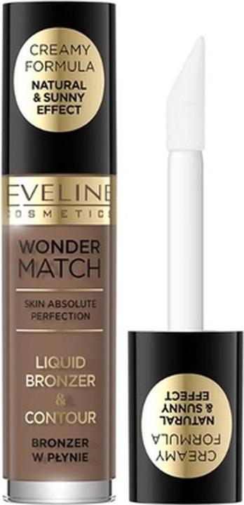 Eveline Wonder Match Liquid Bronzer 02 4.5Ml (02, Bronzer)