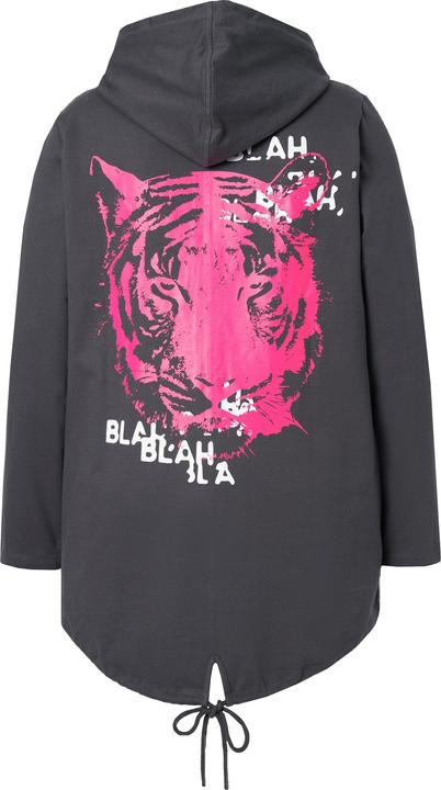 Produktbild Angel of Style Sweatjacke, A-Linie, Kapuze, Tiger auf dem Rücken (46)