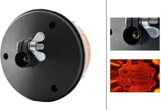 Actual product image Hella Flashing beacon LED for AEBI