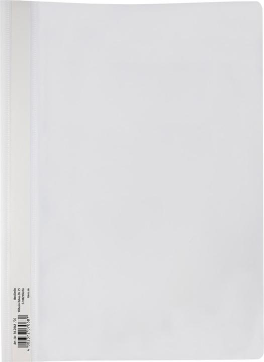 Image du produit Idena Schnellhefter PP extra stark weiss DIN A4 (A4)