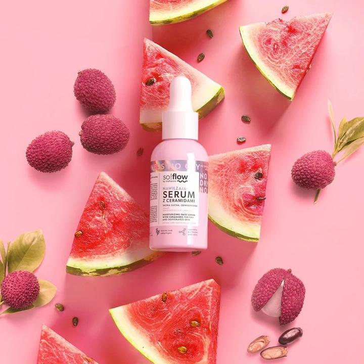 Actual product image SoFlow Moisturizing Face Serum With Ceramides (30 ml)
