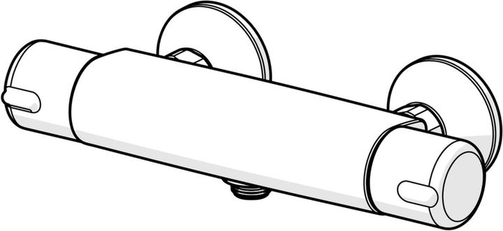 Produktbild Hansa 58152171 Brausebatt. HANSAMICRA 5815 DN15 chr