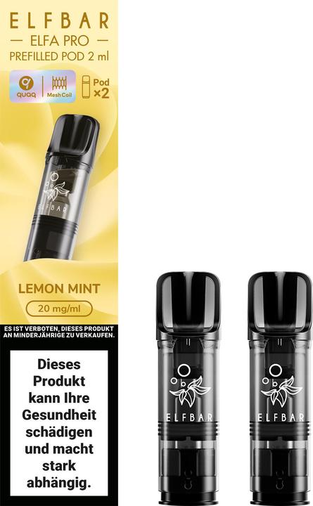 Elfbar Elfa Pro (Zitrone, Minze)