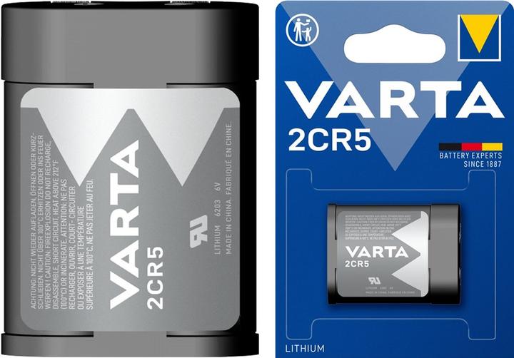 Actual product image Varta Photo Lithium (1 pcs., 2CR5, 1400 mAh)